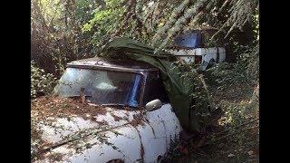 Находка в лесу спрятанная техника