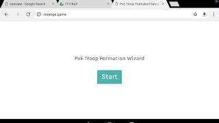 PvE Troop formation calculator (Golem and portal) - King of Avalon