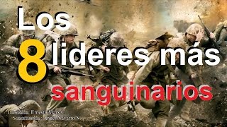LOS PERSONAJES MÁS MALVADOS DE LA HISTORIA.