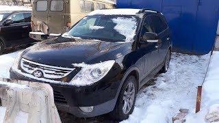 Hyundai Veracruz 2011. Осторожно, утопленница. А я делаю сидения.