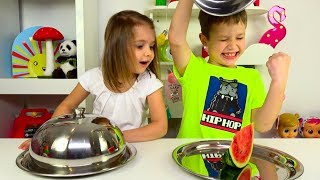 Челлендж МАРМЕЛАДНАЯ ЕДА ПРОТИВ НАСТОЯЩЕЙ на 7 000 000 ПОДПИСЧИКОВ / GUMMY VS REAL food challenge