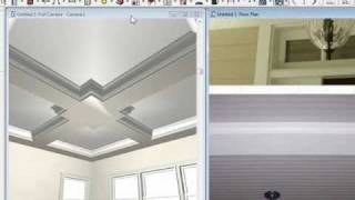 Coffered Moulding Ceiling Treatments in Chief Architect