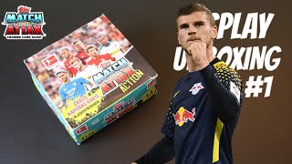 MATCH ATTAX ACTION 2018/19 DISPLAY UNBOXING #1 | Topps