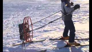 АэроТолкач лыжника "Ирбис" 2013/aero-pusher for skiers