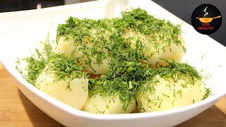 Вкусная ОТВАРНАЯ КАРТОШКА за 5 минут. Простой рецепт быстрого ужина