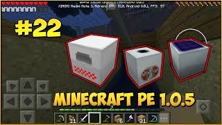 Выживание с модами в Minecraft pe 1.0.5 #22 [Новый тестурпак]!
