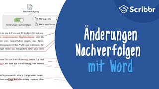 Änderungen Nachverfolgen mit Word - Der Korrekturmodus