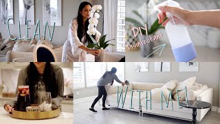 All Day Clean With Me! Clean & Disinfect My House After Being Sick!! Limpia Conmigo - MissLizHeart