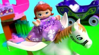 LEGO DUPLO Sofia The First Magical Carriage Minimus the Great 10822 Disney Preschool Kids Blocks