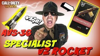 *NEW* Heroic AVS-36 Specialist V2 rocket on Stalingrad CODWW2 United Front DLC 3
