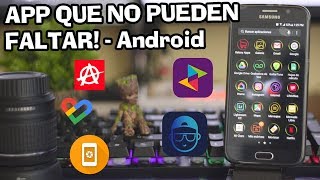 APLICACIONES QUE NO PUEDEN FALTAR EN TU ANDROID [Top] 2019