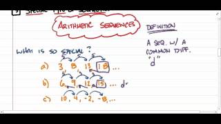 Z T  4 7 Arithmetic Sequences