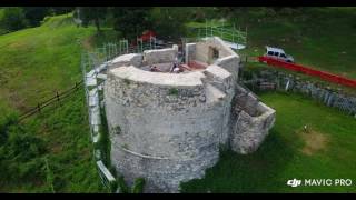 TORRE MOZZA ROCCA BORROMEA Arona (NO) 4K DJI Mavic