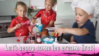 Kids Cooking Show - Ice cream sundaes