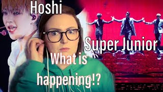 NIKKEE Reacts to- Super Junior- SUPERMAN (SS4 LIVE ver ) & SEVENTEEN- HOSHI HURRICANE [Diamond Edge]