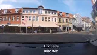 Driving in Ringsted, May 31th 2016