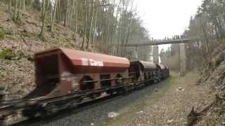 Plandampf Werra 2013 / 44 1486-8 / 44 2546-8 / 41 1144-9 / 2700 t Kies / 13.04.2013 /