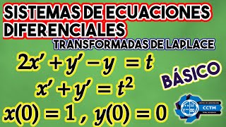 ???? ¿Cómo usar las Transformadas de Laplace para resolver un Sistema de Ecuaciones Diferenciales?