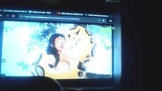 Kaa & shanti from the jungle book
