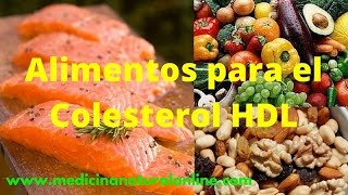 ALIMENTOS PARA EL COLESTEROL HDL – AYUDA A BAJAR EL COLESTEROL LDL