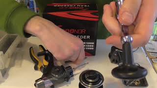 Разбор катушки COONOR TEAM FREEDER 6000