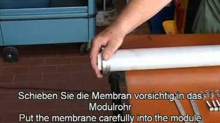 Membran MICRO1010 einbauen