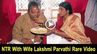 N T Rama Rao With Wife Lakshmi Parvathi Rare and Unseen Photos | N T Rama Rao Family