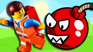 ЛЕГО МИР НОВЫЙ КРАСНЫЙ ШАРИК 4 ПОДЗЕМНЫЕ ХОДЫ LEGOLAND RED BALL 4 Volume 5 INTO THE CAVE