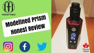 Modefined Prism 250W - Best Triple 18650 Mod (2018)