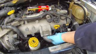как поменять свечи накала Chrysler Voyager How to change the glow plugs Chrysler Voyager