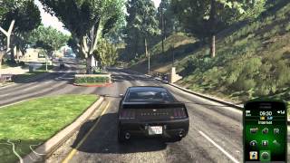 GTA5 Gameplay on Laptop Asus X750JB GF 740M, Core i7 High Settings