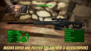 Fallout 4 Xbox One|M82A3 Edited And Patched