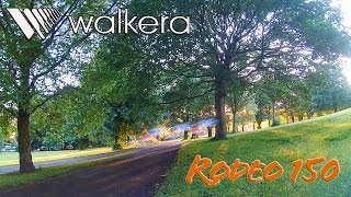 Walkera Rodeo 150 - Sunny Morning FPV Run (non stock lipo mod)