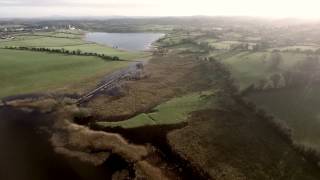 Fly over and around the lodge, December edition.Killeshandra Co.Cavan