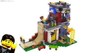 LEGO Creator 3-in-1 Modular Skate House review! 31081