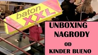 UNBOXING NAGRODY OD KINDER BUENO | Bez kanału