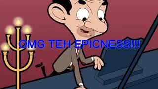 [Sparta Nos Remix] Mr Bean keyboard capers