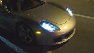 Porsche Carrera GT vs Mercedes Cl65 amg vs Corvette Z06
