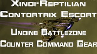 STO - Xindi-Reptilian Contortrix Escort - Undine Battlezone with Counter Command Gear
