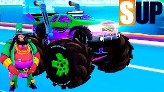 ОНЛАЙН ГОНКИ на крутых монстр тачках SUP Игра