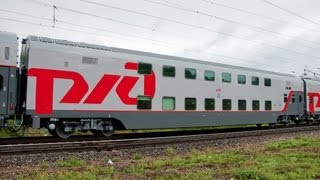 Презентация двухэтажного поезда на СКЖД