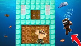 ZENGİN SUYUN ALTINDA EV SATIN ALDI! ? - Minecraft