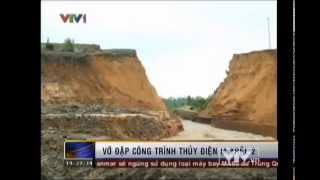 Vỡ đập thủy điện Gia Lai, 10 người bị cuốn trôi