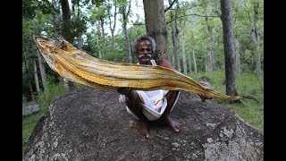 New!!! 6 Feet DRY FISH Fried Rice Prepared by my Daddy Arumugam / Village food factory