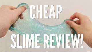 CHEAP SLIME REVIEW! ONE DOLLAR SLIME!