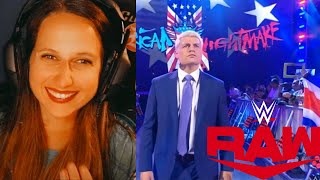 WWE Raw after Mania Cody Rhodes Entrance 4/4/2022