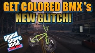 GTA 5 Glitches 1.31: ''HOW TO CHANGE BMX BIKE COLOUR GLITCH!'' Change Colour of ANY BMX BIKE Online!