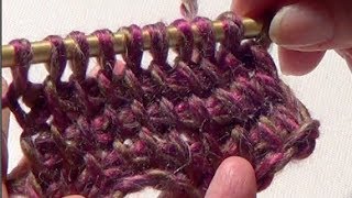 Tunisian | Afghan Stitch Tutorial