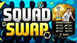 FIFA 16 SQUAD SWAP!!! INFORM KONOPLYANKA!!! The Cheap Inform Ronaldo Squad Builder
