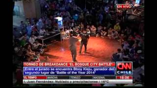 "El Bosque City Battle" el torneo de breakdance chileno